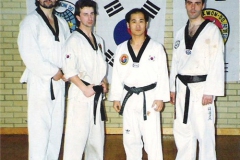 With Master Y G Han 2 times World Champion