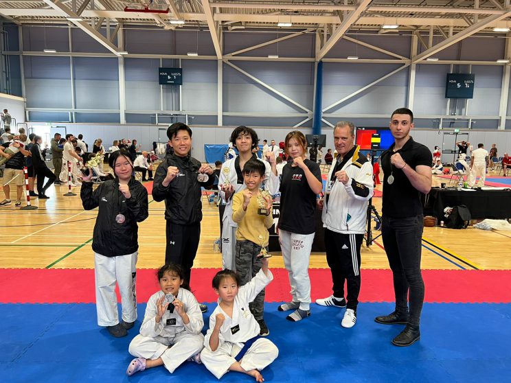 Some of the Jin Moo Kwan team