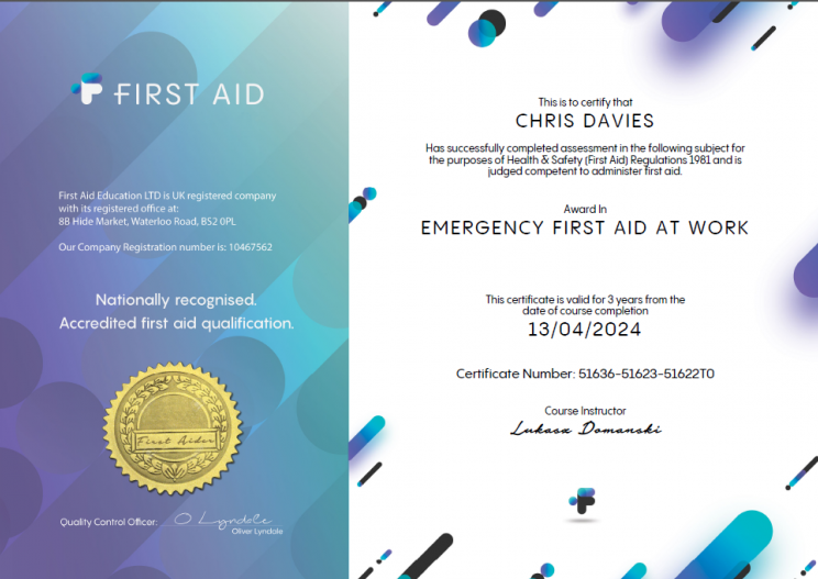 First Aid